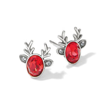 Load image into Gallery viewer, Reindeer Glitz Mini Post Earrings
