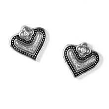 Load image into Gallery viewer, Luna Heart Mini Post Earrings
