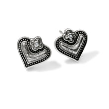Load image into Gallery viewer, Luna Heart Mini Post Earrings
