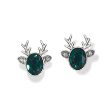Load image into Gallery viewer, Reindeer Glitz Mini Post Earrings
