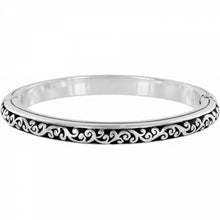 Load image into Gallery viewer, Sacred Cross Hinged Bangle
