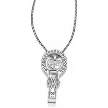 Load image into Gallery viewer, Brighton Badge Clip Necklace
