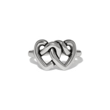 Load image into Gallery viewer, Interlok Linked Hearts Ring
