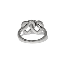 Load image into Gallery viewer, Interlok Linked Hearts Ring
