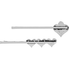 Load image into Gallery viewer, Alcazar Heart Bobby Pin Set

