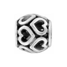 Load image into Gallery viewer, Open Heart Mini Bead
