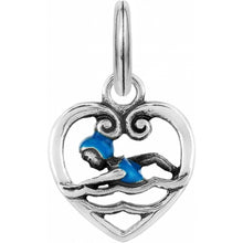 Load image into Gallery viewer, Swimmer Charm
