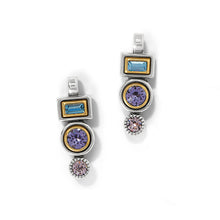 Load image into Gallery viewer, Halo Gleam Drop Post Earrings
