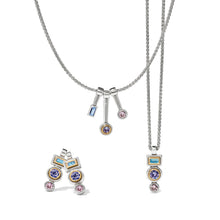 Load image into Gallery viewer, Halo Gleam Drop Post Earrings
