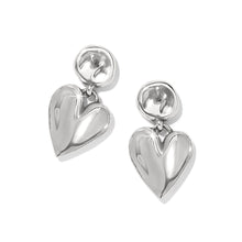 Load image into Gallery viewer, Cascade Heart Post Drop Earrings
