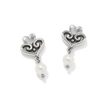 Load image into Gallery viewer, Alcazar Amor Pearl Post Drop Earrings

