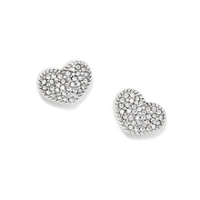 Load image into Gallery viewer, Illumina Celeste Heart Post Earrings

