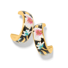Load image into Gallery viewer, Botanique Butterfly Hoop Earrings
