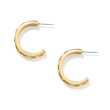 Load image into Gallery viewer, Botanique Butterfly Hoop Earrings
