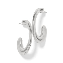 Load image into Gallery viewer, Cascade Hoop Earrings
