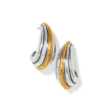 Load image into Gallery viewer, Ferrara Deco Large Hoop Earrings
