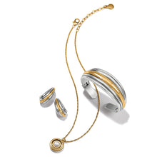 Load image into Gallery viewer, Ferrara Deco Large Hoop Earrings
