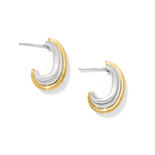 Load image into Gallery viewer, Ferrara Deco Small Hoop Earrings
