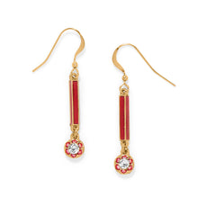 Load image into Gallery viewer, Sydney Poppy Drop French Wire Earrings
