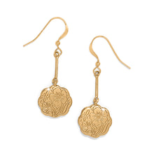 Load image into Gallery viewer, Sydney Poppy French Wire Earrings
