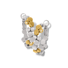 Load image into Gallery viewer, Pebble Edge Small Hoop Earrings

