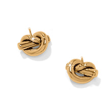 Load image into Gallery viewer, Interlok Single Knot Mini Earrings
