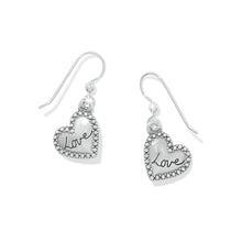Load image into Gallery viewer, One Heart French Wire Earrings
