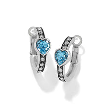 Load image into Gallery viewer, Mystery Of Love Heart Hoop Earrings
