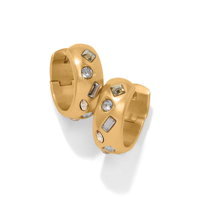 B Radiant Hoop Earrings