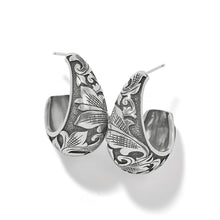 Load image into Gallery viewer, Ferrara Florentine Hoop Earrings
