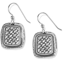 Load image into Gallery viewer, Ferrara Artisan Square French Wire Earrings
