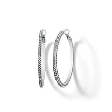 Load image into Gallery viewer, Meridian Thin Large Hoop Earrings
