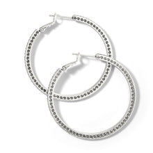 Load image into Gallery viewer, Meridian Thin Large Hoop Earrings
