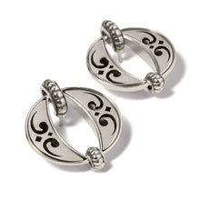 Load image into Gallery viewer, Mystic Moon Post Drop Earrings

