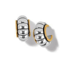 Load image into Gallery viewer, Mystic Moon Scallop Hoop Earrings
