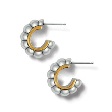 Load image into Gallery viewer, Mystic Moon Scallop Hoop Earrings
