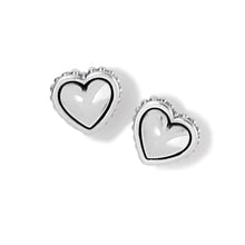Load image into Gallery viewer, Pretty Tough Petite Heart Post Earrings
