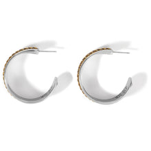 Load image into Gallery viewer, Monete Wide Hoop Earrings
