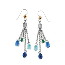 Load image into Gallery viewer, Meridian Aurora Sky French Wire Earrings
