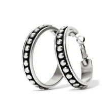 Load image into Gallery viewer, Pretty Tough Stud Large Leverback Hoop Earrings
