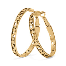 Load image into Gallery viewer, Contempo Large Hoop Earrings

