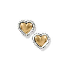 Load image into Gallery viewer, Pretty Tough Petite Heart Post Earrings
