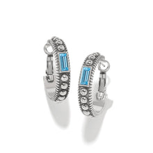 Load image into Gallery viewer, Pretty Tough Gem Hoop Earrings
