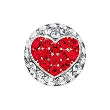 Load image into Gallery viewer, Glitter Hearts Ring Bead

