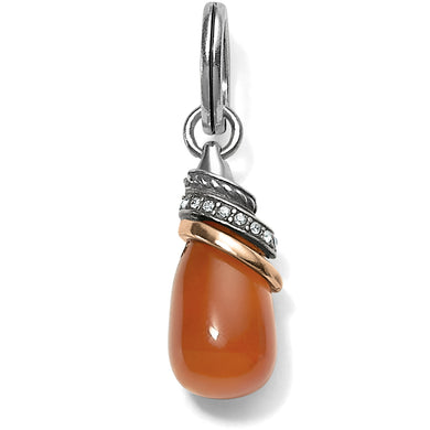 Carnelian Teardrop Amulet