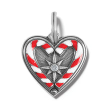 Load image into Gallery viewer, Candycane Sweetheart Charm
