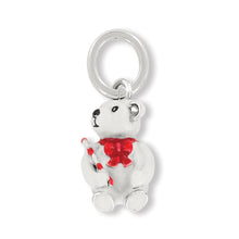 Load image into Gallery viewer, Frosty Christmas Bear Charm

