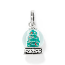 Load image into Gallery viewer, Snowglobe Christmas Tree Charm
