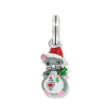 Load image into Gallery viewer, Christmas Mouse Charm

