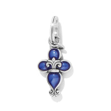 Load image into Gallery viewer, Fleur Di Lis Cross Charm
